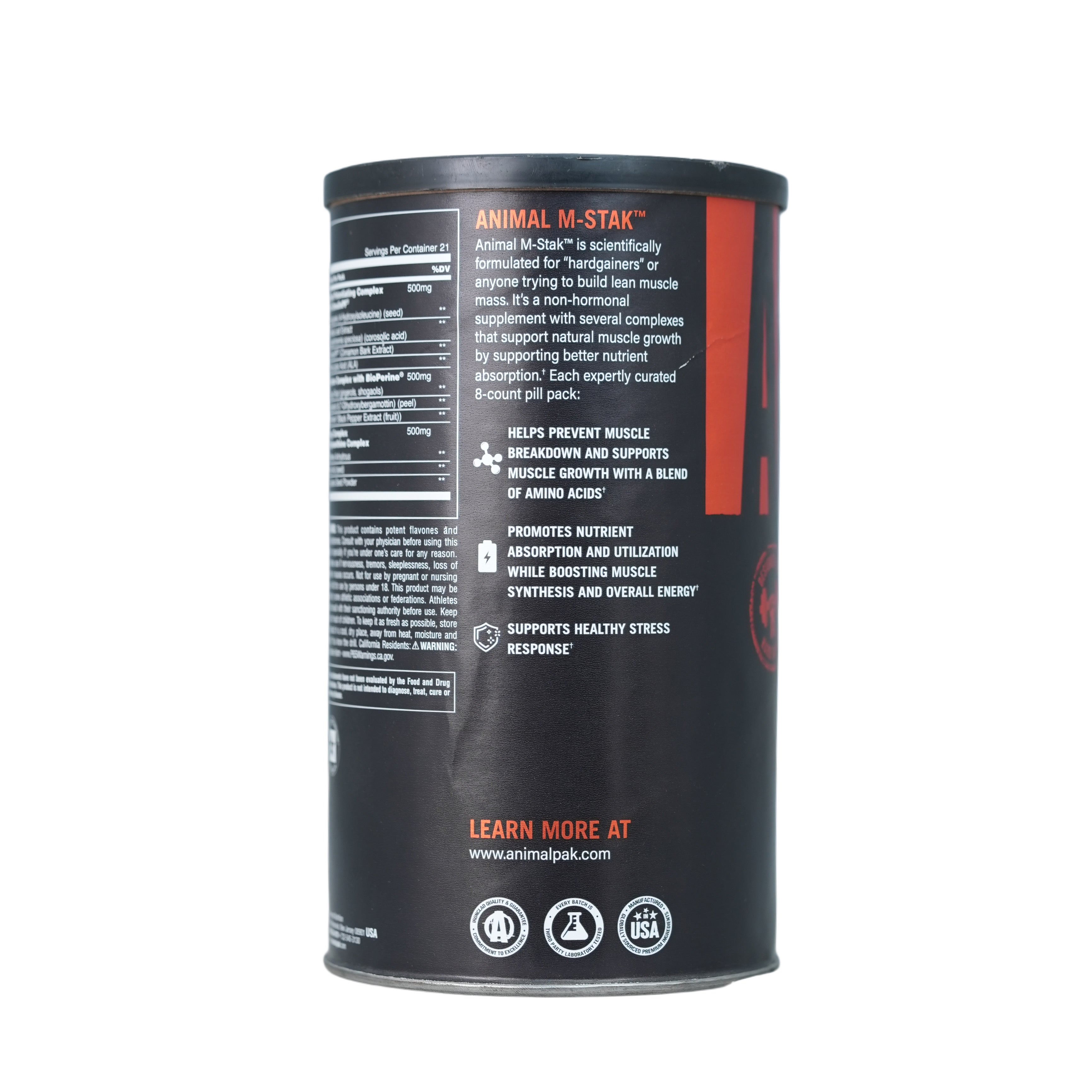 Universal Animal M-Stack 21Serv-21 Pack