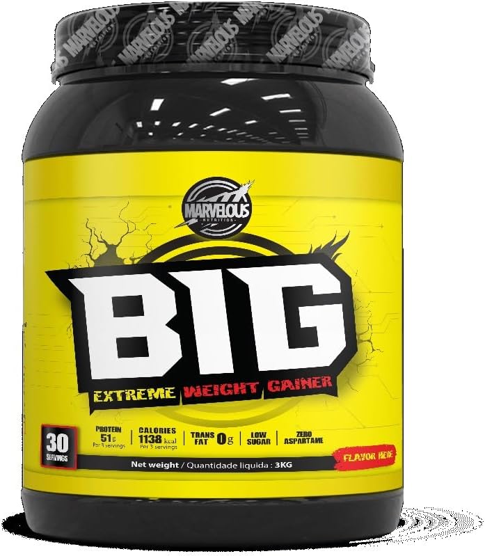 Marvelous Nutrition Big Extreme Weight Gainer.-30Serv.-3kg