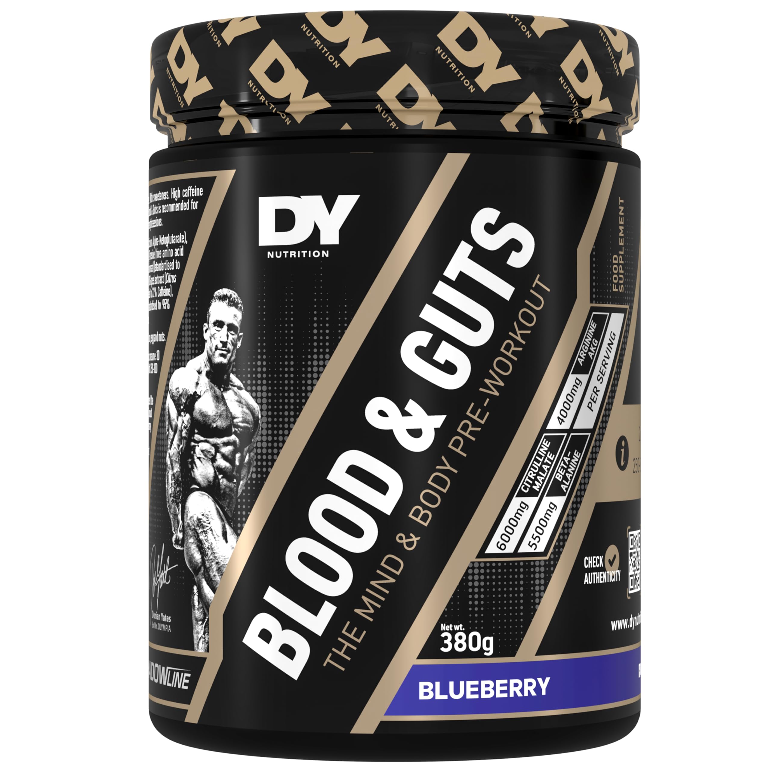 Dorian Yates Blood & guts-20 Serv.-380g