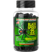 Cloma Pharma Black Spider 25 Ephedra-100Serv.-100Caps.