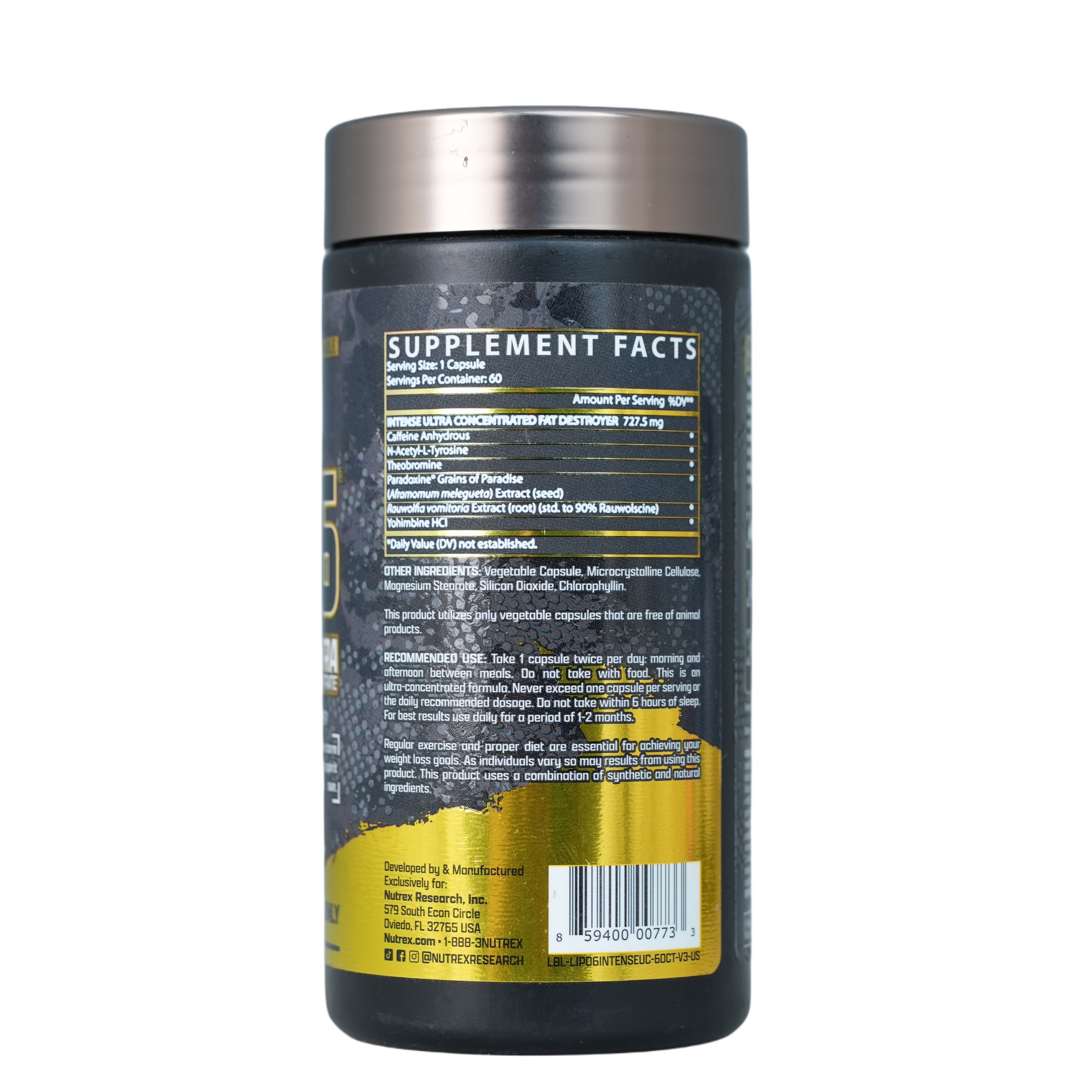 Nutrex Research Lipo-6 Intense Ultra Concentrate.-60Serv.