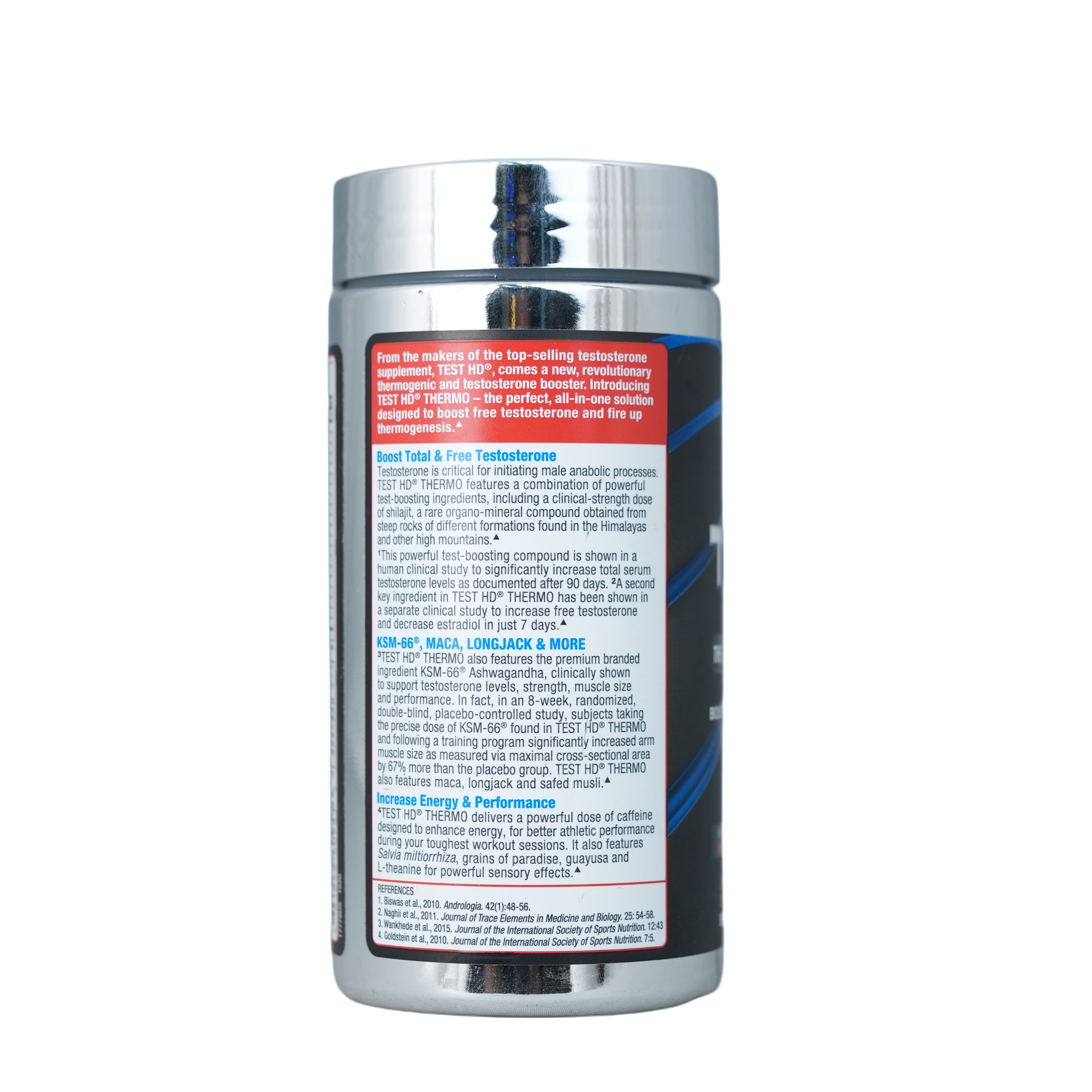 MuscleTech Test HD Thermo-30Serv.-90Caps.