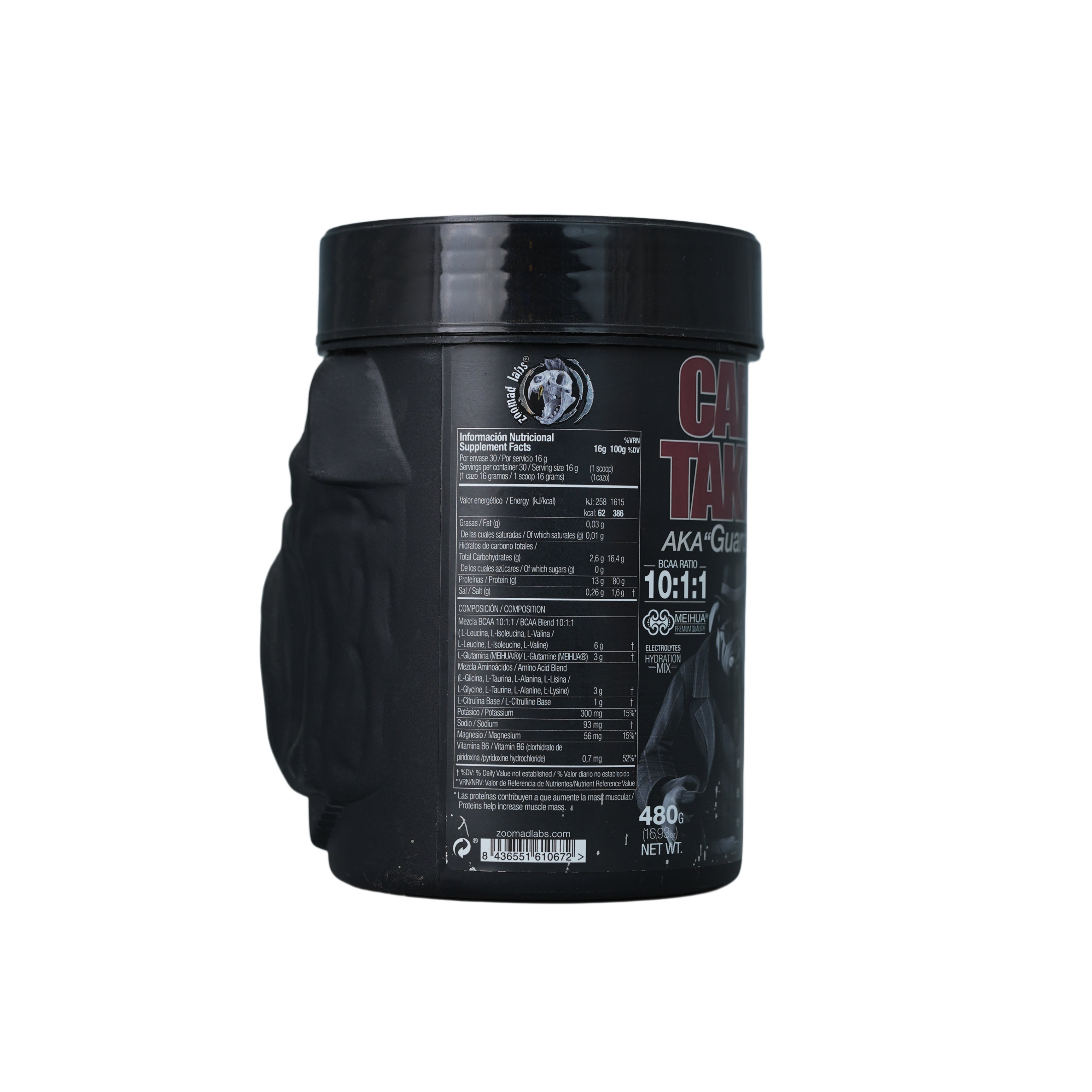 Zoomad Labs Caretaker BCAAs Aka Guardian-30Serv.-480G-Fresh Cola