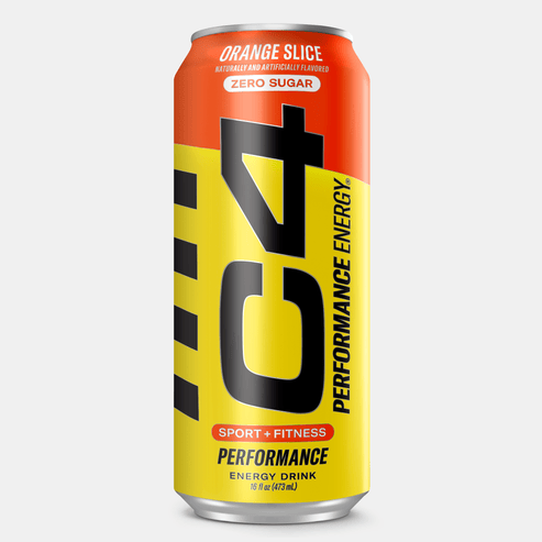 C4 Energy Performance Orange Slice - 16 oz (473 ml)