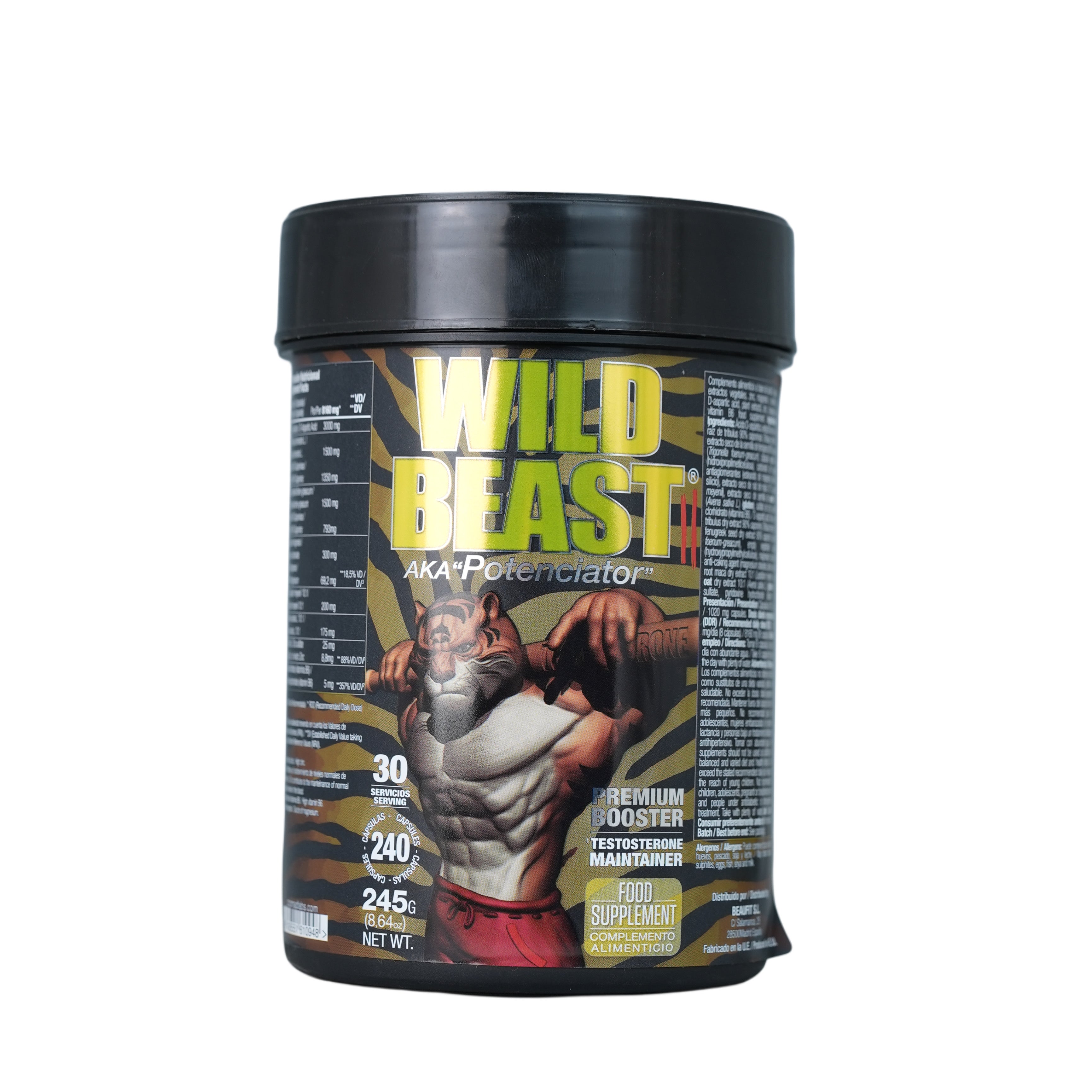Zoomad Labs Wild Beast-30Serv.-240Capsules