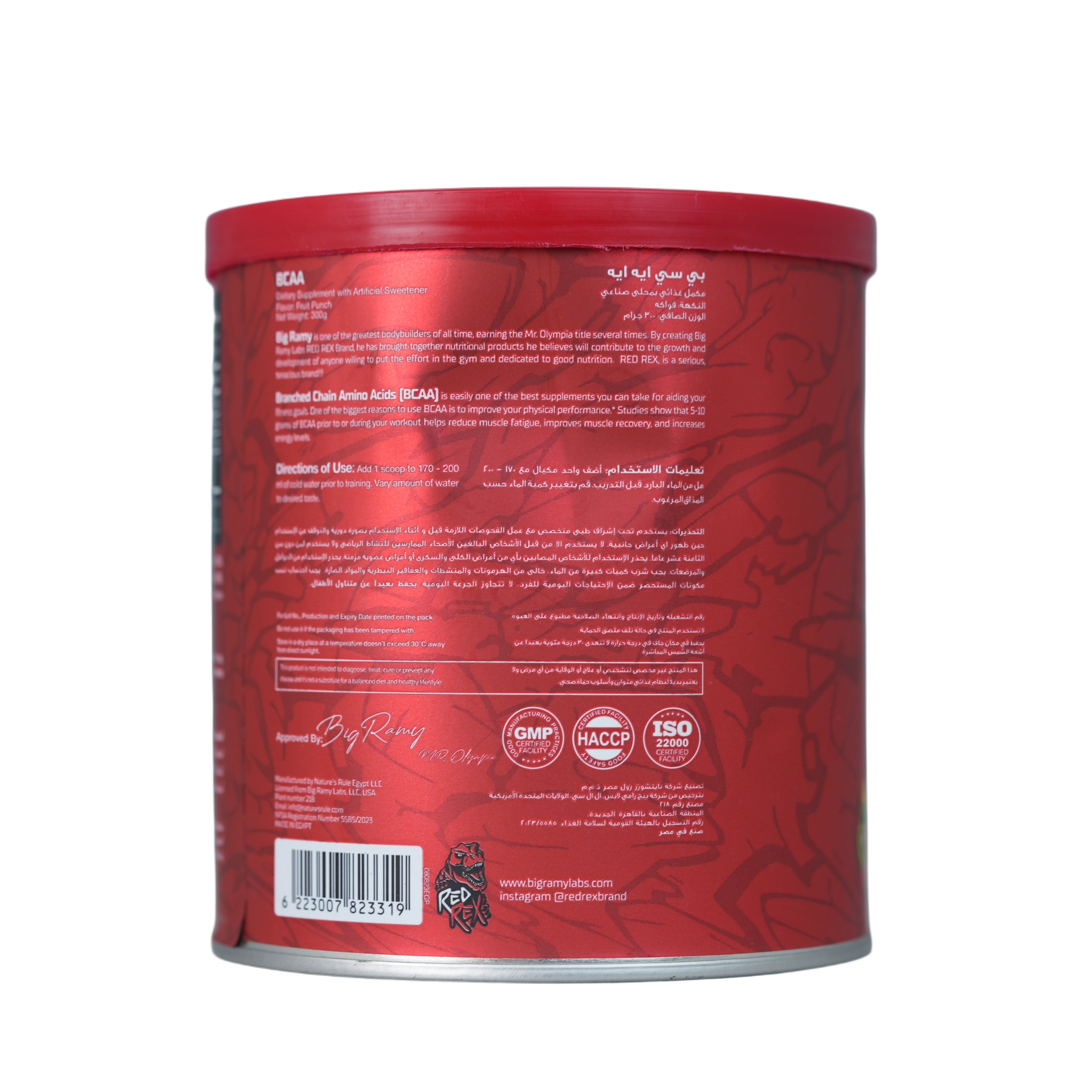 Big Ramy Labs Bcaa -30Serv.-300g