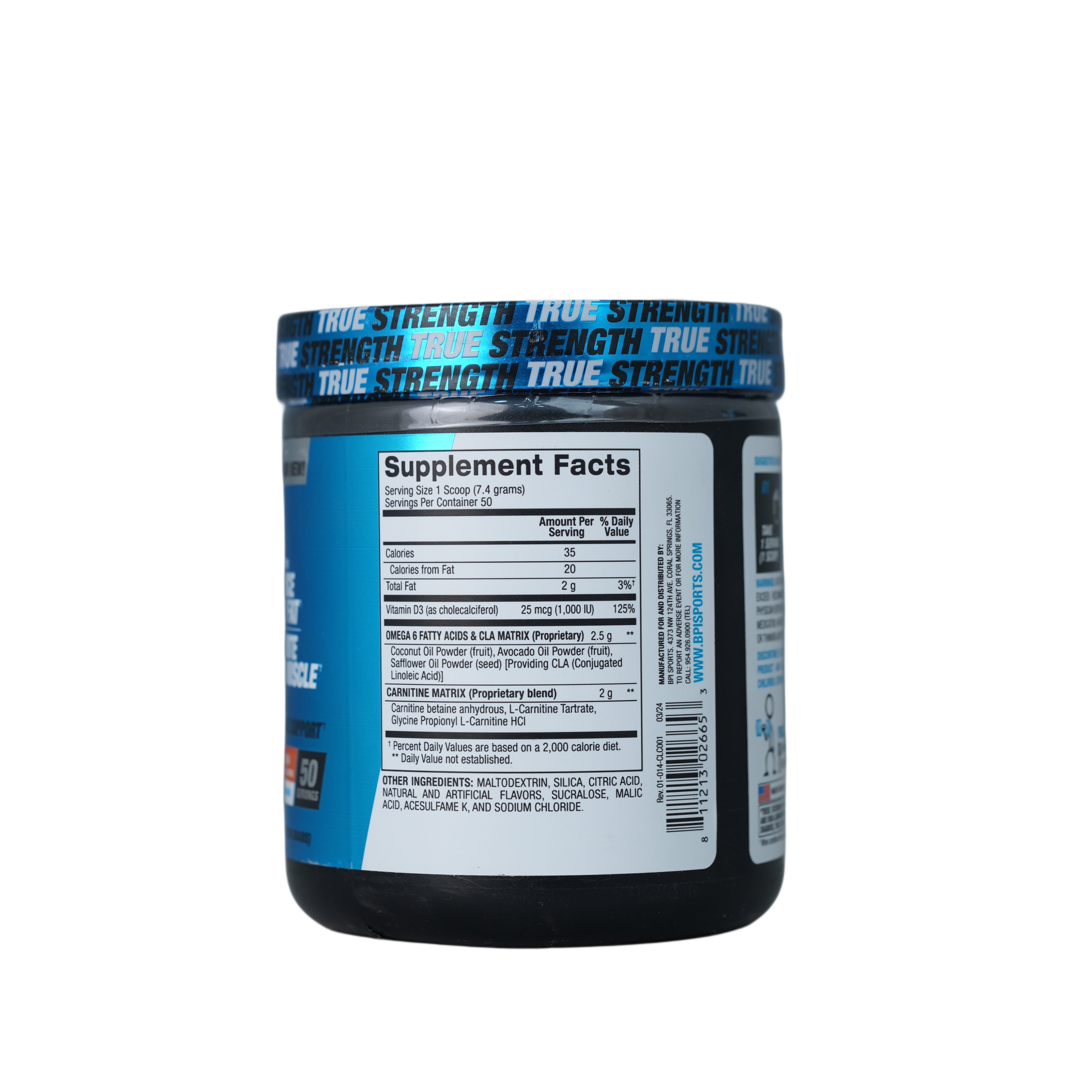 Bpi Sports Cla+Carnitine-50Serv.-320G
