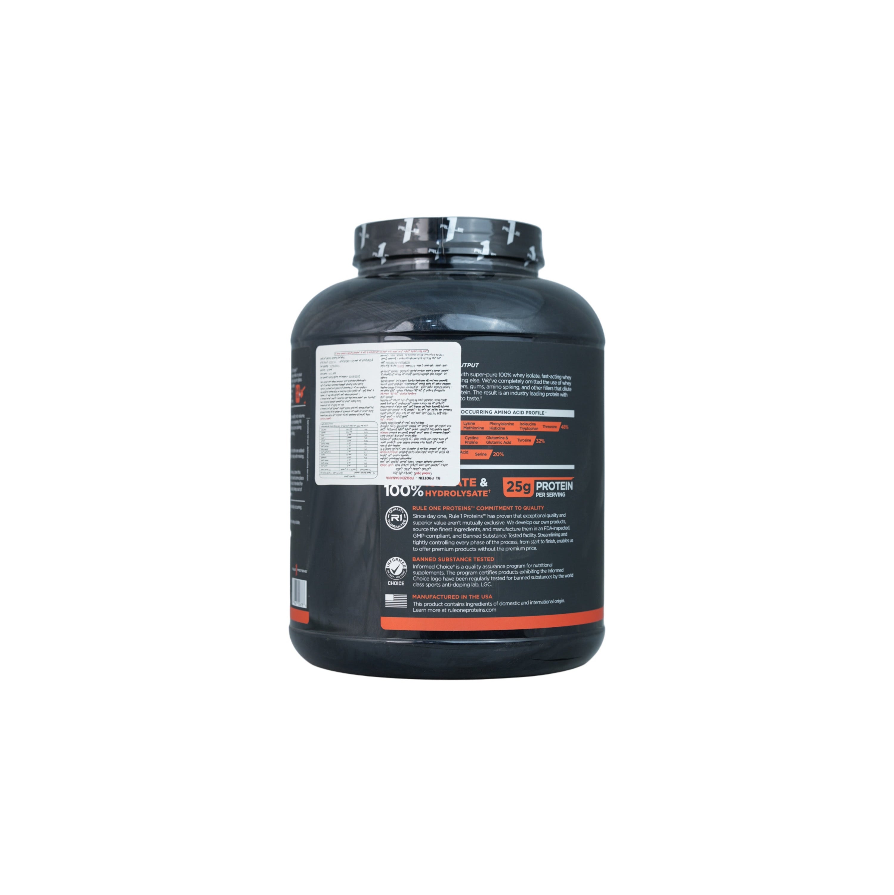 Rule1 Whey Protein-71Serv.-2kg-Frozen Banana