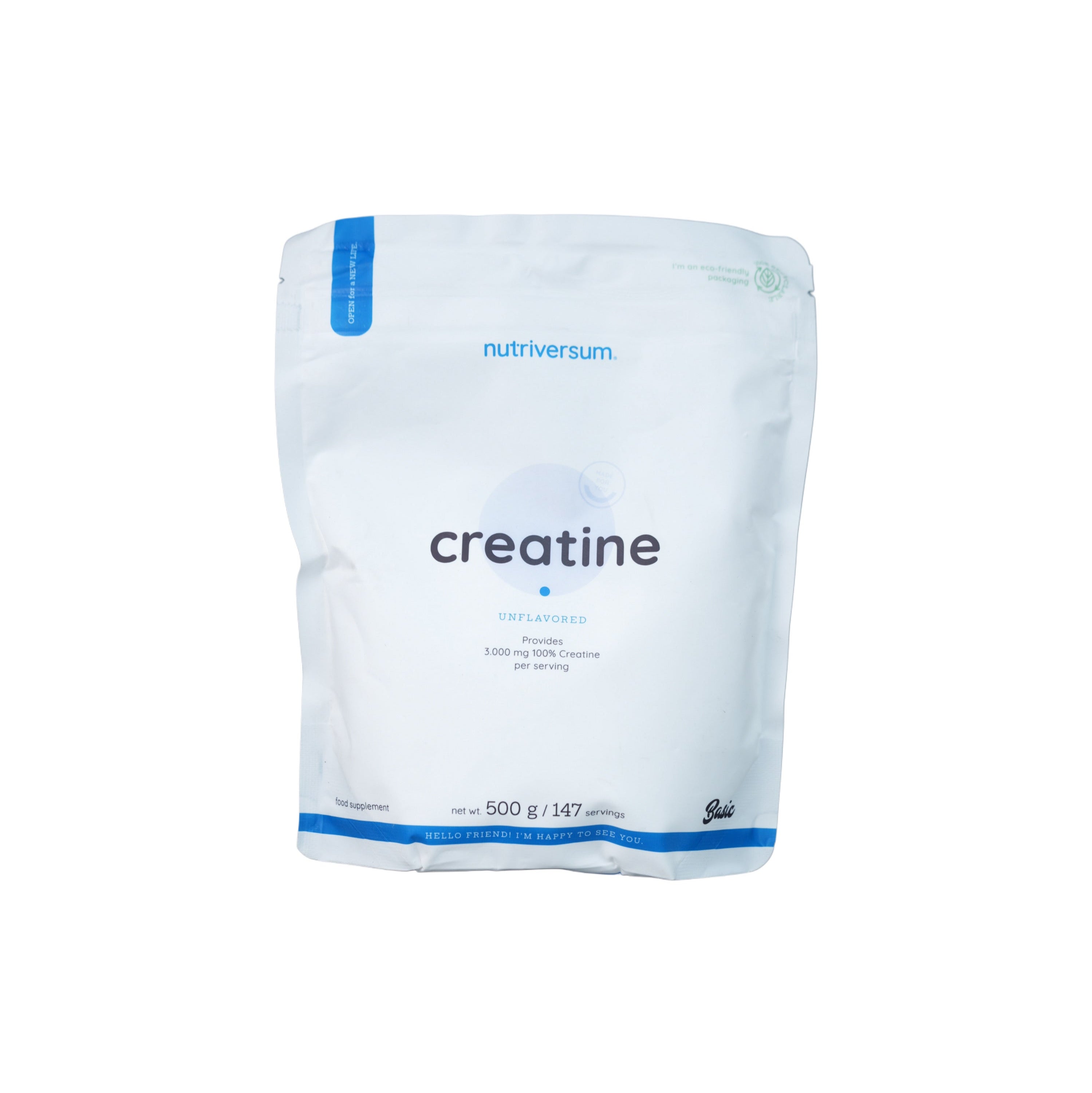 Nutriversum Basic Creatine Monohydrate-100Serv.-500G