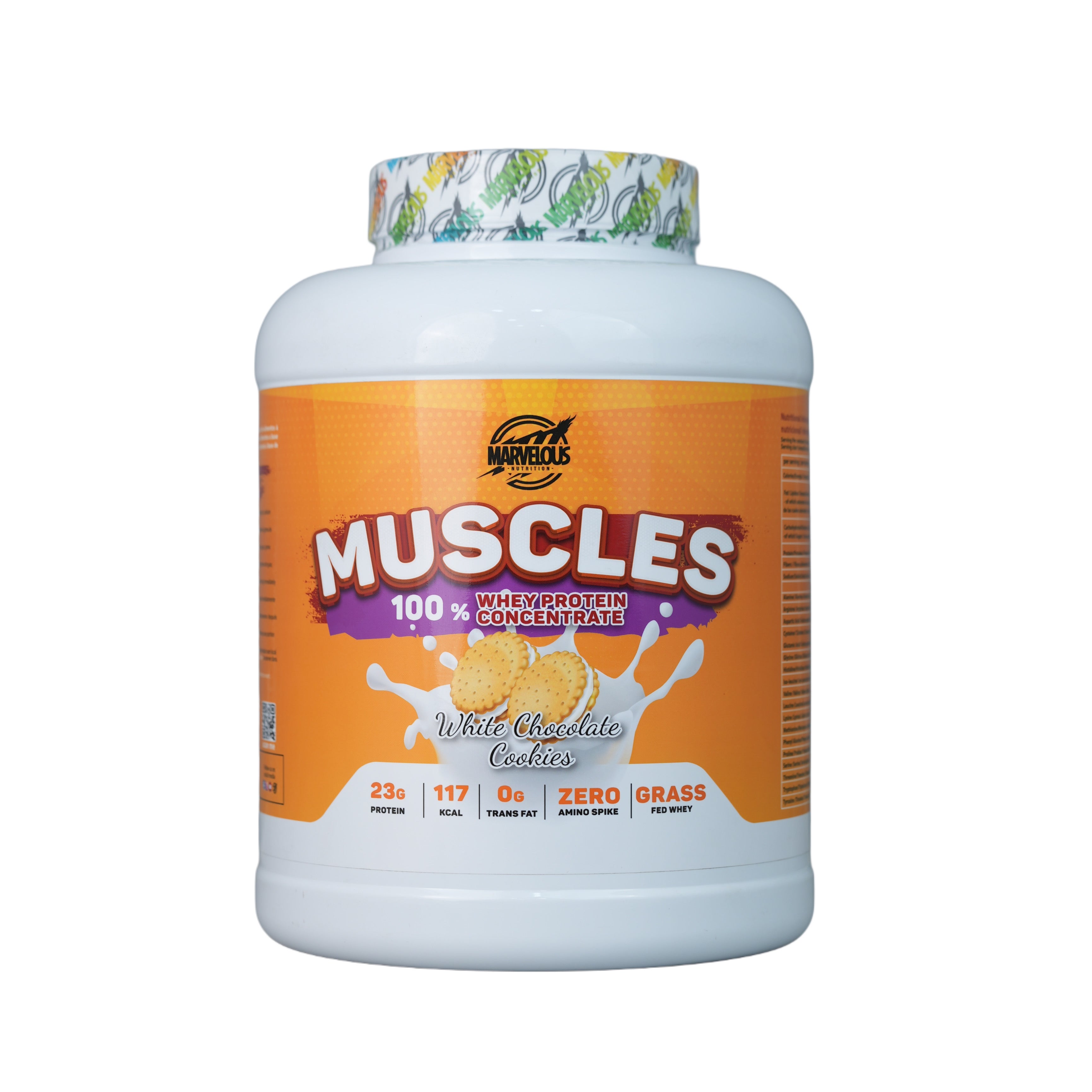 Marvelous Nutrition Muscles 100%Whey Protein Concentrate-67Serv.-2KG