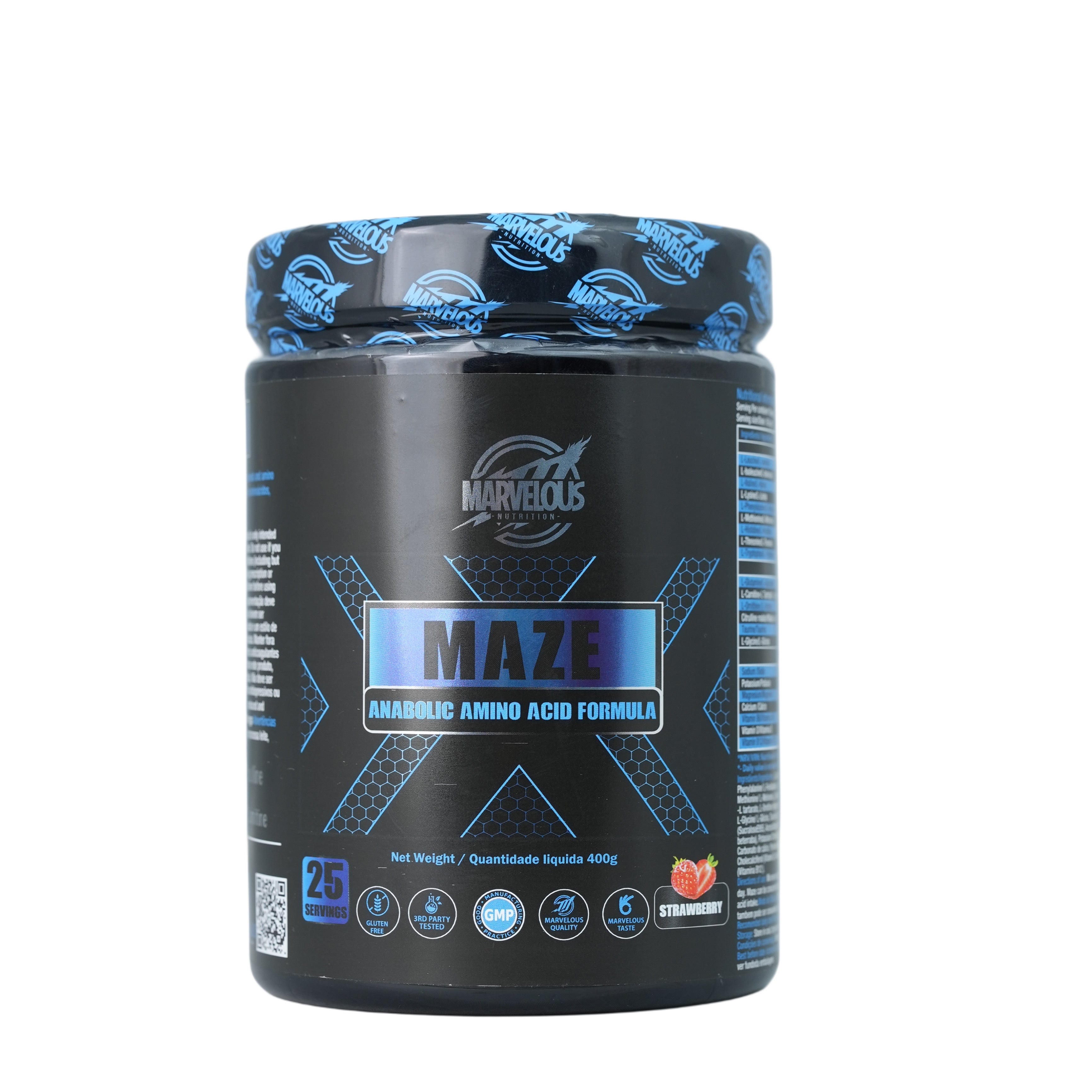 Marvelous Nutrition Maze Anabolic Amino Acid Formula-25Serv.-400G