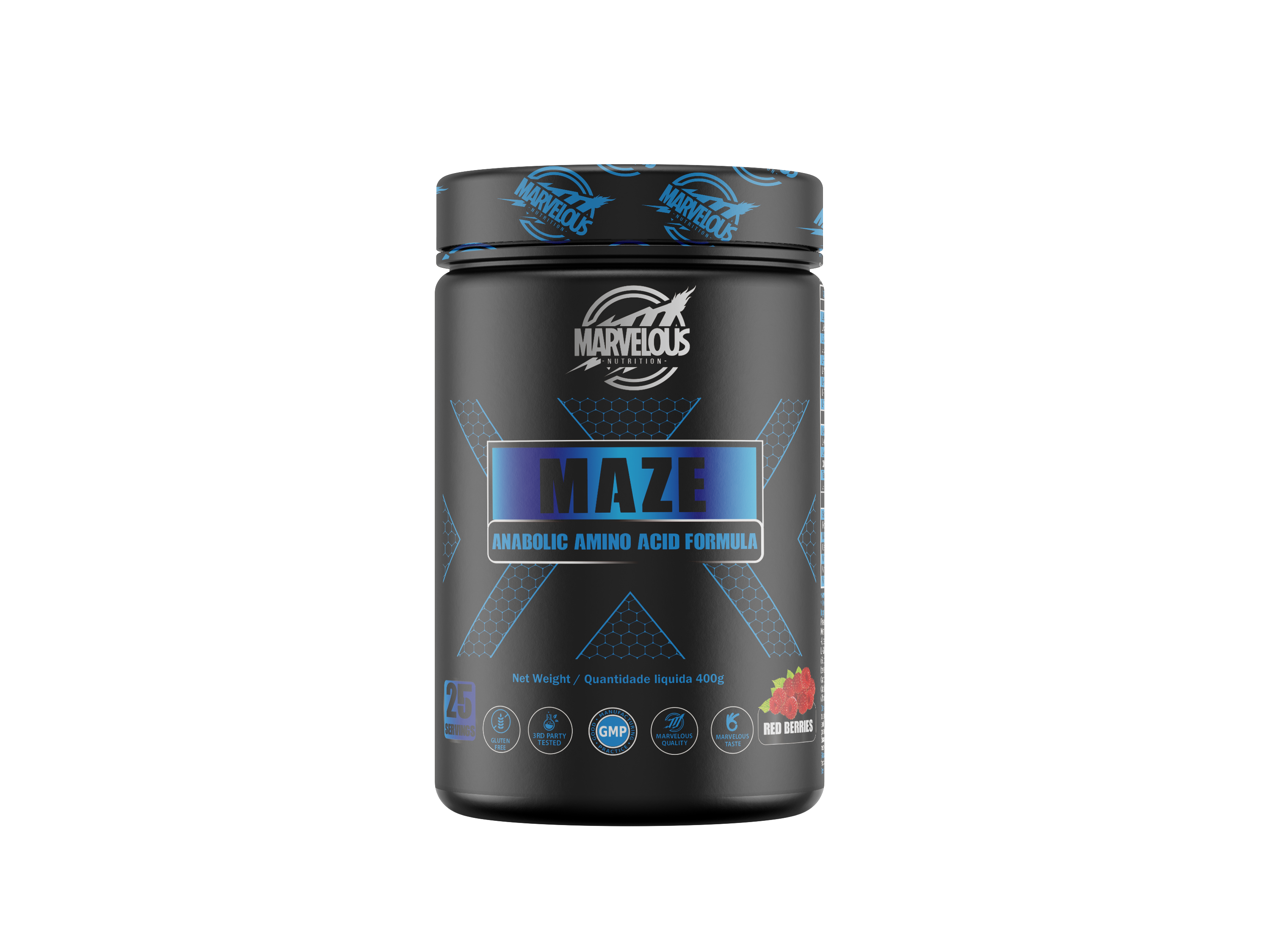 Marvelous Nutrition Maze Anabolic Amino Acid Formula-25Serv.-400G