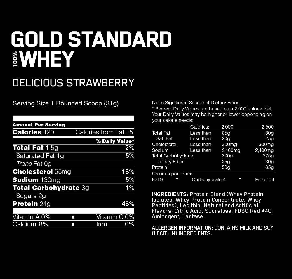 Optimum Nutrition Gold Standard 100% Whey 73 SERV. 2.27 KG