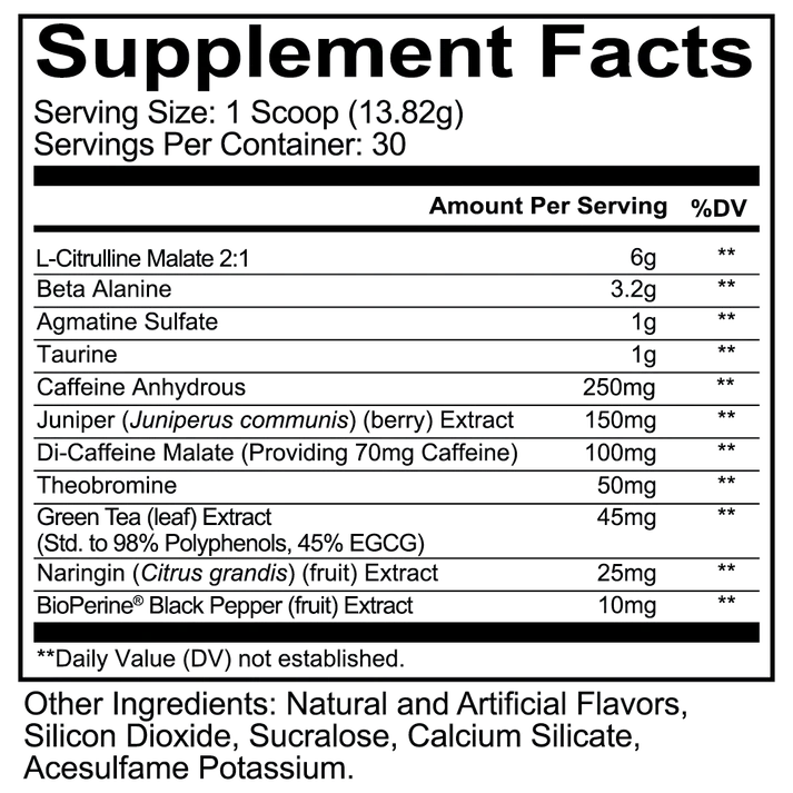 Redcon1 Total War Preworkout-30Serv.-441G.