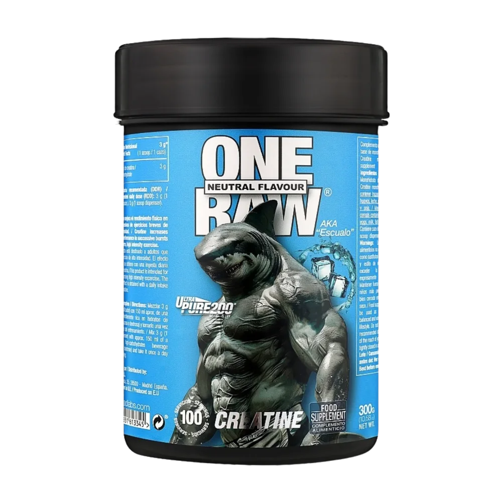 ZooMad Labs One Raw Creatine Monohydrate, 300g, 100 Servings