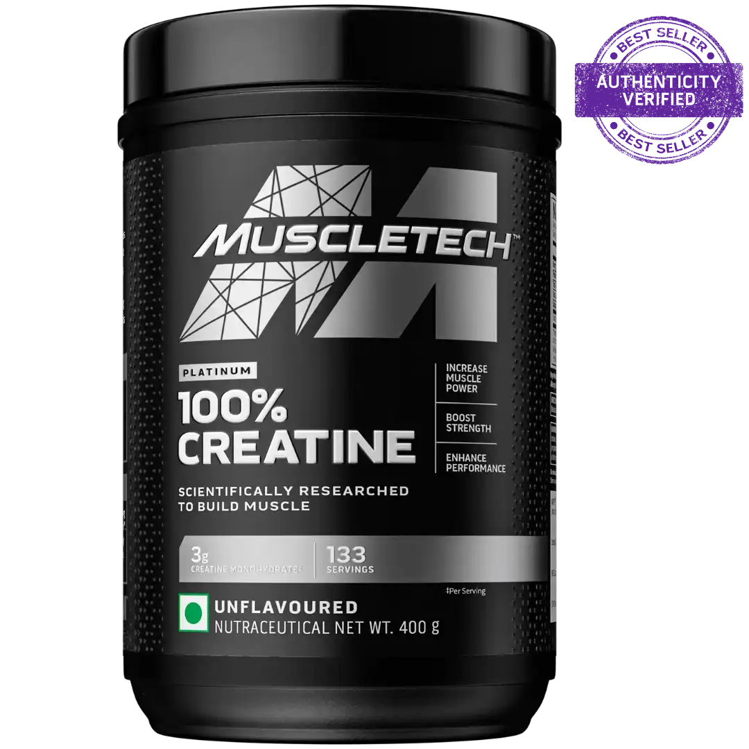 MuscleTech Platinum 100% Creatine 400 gm 80 Servings